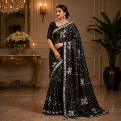 Bishnupuri Batik Silk Saree in pure silk
